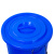 金诗洛 KSL145 塑料大桶 环卫物业垃圾桶 酒店厨房垃圾桶 收纳圆桶 白色60升 45*52cm(无盖）
