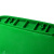 舒蔻（Supercloud）加厚物业小区公用室外环保分类塑料带盖医疗环卫户外垃圾桶工业大号商用绿色50L