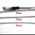 福西西零卖 304不锈钢软细钢丝绳0.6/0.8/1.2/1.5/2.5mm3mm4mm6mm10mm 0.6毫米(7*7)10米