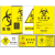 废物警示牌暂存点处间生物危害实验室禁止吸烟警告牌贴纸定制 警告损伤性废物YLF06(PP背胶) 15x20cm