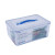 Homeglen 手提式四边扣打包盒保鲜盒塑料密封箱收纳盒8103 32*23*13.5