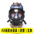 XMSJ防毒面具生化 全面罩喷漆化甲醛防粉尘全脸农药放毒头罩呼吸面罩 A8硅胶(防雾)全面具主体