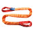 尚留鑫 柔性吊装带圆套吊绳双扣环形工业起重吊带行车吊装绳 3吨1.5米双扣 