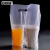 安赛瑞 一次性饮品打包袋 双杯30cm高 750ML（200个装） 塑料奶茶外卖打包袋 咖啡果汁茶饮料手提袋 24995
