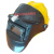 沐鑫泰精选好货定制焊工面罩带风扇电焊面罩安全帽带风扇电焊防护面罩 T62-安全帽补光灯歀
