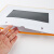 海斯迪克 HKW-299 加厚磁性文件保护套 磁性操作流程卡套硬胶套 磁性卡套卡片袋展示 白色A4（10个）