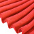 兰诗（LAUTEE）PA1041 红色微纤双面方巾毛巾 30*30