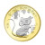 马甸藏品 2020年鼠年纪念币生肖贺岁币 10元面值第二轮十二生肖 鼠币单枚挂件挂件红黄随机发