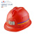 林盾煤矿矿工安全帽ABS井下作业防砸安全帽矿工帽可带矿灯地铁施工帽 红色