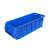万尊 分隔式零件盒多功能加厚长方形物料盒塑料盒子300*110*90mm（不含隔板）