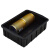 海斯迪克 HKW-73 加厚防静电零件盒 塑料方盘电子元件物料盒 4#方盘320*233*42mm