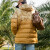 耐克（NIKE） 外套男装冬季运动服加厚保暖上衣学生半拉链连帽羽绒服夹克A AT3905-790黄色迷彩 M