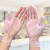 曼隆 一次性PVC手套加厚食品烘焙手套家务洗碗手套 100只/盒 透明款M码
