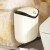 厕所垃圾桶壁挂式卫生间有盖家用带盖纸篓夹缝2024新款LL6 壁挂垃圾桶7L