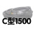 玉龙工业橡胶三角皮带C型1234567898765432100大机械 乳白色 C-1500Li