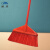 魅祥 扫把软毛扫帚清洁工具扫地笤帚红色：五排透明丝扫把 TMXB-12