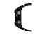 卡西欧（CASIO）女款手表43.4mm粉色表盘石英机芯黑色树脂表带防BA110PL ck os
