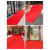 塑料PVC地毯室外地垫门外丝圈防水垫防滑垫大门口塑胶红色脚垫 红色 0.9米宽*2米长【厂家整卷批发】