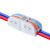 CiSN  免压快速接线端子 导线对接头32A接线排电线连接器 2进2出 50只/包 彩色