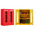 康迪普 微型消防站消防柜工地户外移动应急灭火箱展示柜 款式三 0.75*0.26*0.82 黄色