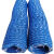万向气臂风管防火耐高温尼龙烟排气管伸缩波纹附钢丝柔性软管定制 蓝色风管4米直径160