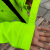 雨衣长款全身防水防暴雨男士女成人户外工地劳保连体单人反光雨披 荧光绿双层豪华款 XL