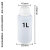 高温高压瓶桶三通盖抽真空瓶手提桶瓶耐酸碱塑料大小桶 pp可高压瓶 4L