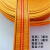 安全绳高空作业绳    安装空调安全绳空调外机安装绳高空作业绳加厚扁绳吊装绳HZD 黄色4.5厘米宽48米整盘