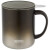 膳魔师（THERMOS）不锈钢茶漏把手杯商务办公保温咖啡杯泡茶简约马克杯 TEMC-400 珍珠白