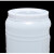 京采无忧 塑料化工桶  双盖大容量罐发酵桶酱料桶空胶桶密封油漆桶小白水桶 加厚25升50斤水圆桶