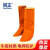 贸正（MaoZheng）牛皮电焊护腿 MZZ-GR03 棕黄色 24cm