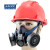 日本重松制作所TW02S防尘防毒面具TW02面罩化工喷漆防尘甲醛电焊 TW02S-硅胶(经典款)不含滤芯 大