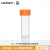 1.8/5mL冷冻管细胞保存管菌种病毒冻存管螺口平底实验室生物耗材 5mL 橙盖(带垫圈) 1包(100个