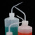 午励 冲洗瓶 塑料白色弯头管洗瓶 带刻度LDPE冲洗瓶 加厚 150ml（3个） 