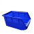 背挂式零件盒壁挂式零件盒挂壁式零件盒物料盒塑料配件螺丝箱斜口 GB2蓝色