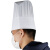 大杨396一次性无纺布加厚厨师帽 200顶 24*29cm 80g纤白中圆帽 厨房工作帽 