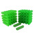 冰禹 BYaf-567 绿色塑料膨胀胶塞 飞机型膨胀螺丝胶粒胀管 M6(1500个/包)