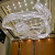 派钦酒店大堂艺术水晶飘带吊灯宴会厅售楼部沙盘异形玻璃工程灯具定制 定制尺寸