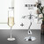 贝鲁斯 香槟杯水晶玻璃起泡酒杯高脚白葡萄酒杯通用高脚红酒杯气泡杯子 (A款)  两支装