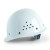 尚琛玻璃钢安全帽工地头盔免费印字劳保施工建筑电力监理领导安全头盔 钢钉透气款红色