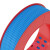 电气电线电缆芯国标单芯硬线BV 2.5平方 红色火线 100米 BV2.5mm 蓝色 零线 100米