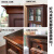 比臣转角组合美式实木一体卧室学生拐角桌 1.32米书柜+1.4米书桌 白棕