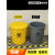 垃圾桶圆形污物桶黄色加厚废弃物塑料桶有盖无盖大号商用 80L圆形医疗垃圾桶（有盖） 加厚款