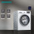 西门子（SIEMENS）10公斤大容量洗衣机变频滚筒全自动家用 防过敏程序 快洗15 WM12P 2W 白色