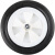 空压轮子皮带式打气泵配件0.25/0.36/0.6/0.9/1.05脚轮地轮滑轮 1个5英寸普通白轮+螺丝