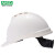 梅思安（MSA）10172512 V-Gard500 PE豪华型安全帽带透气孔 D型下颏带 白色 定做 1顶