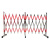 萨弗狄 不锈钢伸缩围栏 可移动式隔离施工围挡 1.2x5m 红条款