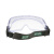 梅思安/MSA 10203291 威护防护眼罩1012 防冲击护目镜 透明防雾镜片 可调节头戴 1副 企业定制