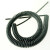 弹簧线2芯3芯4芯PU伸缩螺旋线缆国标铜芯电缆线黑色高弹力电源线 黑4芯0.2平5.0米