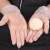 鸣固 一次性手套 耐用加厚PVC手套厨房清洁家务食品餐饮用防护手套盒装 透明100只 M码